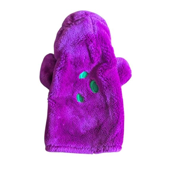 VINTAGE 1993 Barney The Dinosaur Hand Puppet Plush 90s TV Show Collectible - Picture 5 of 5